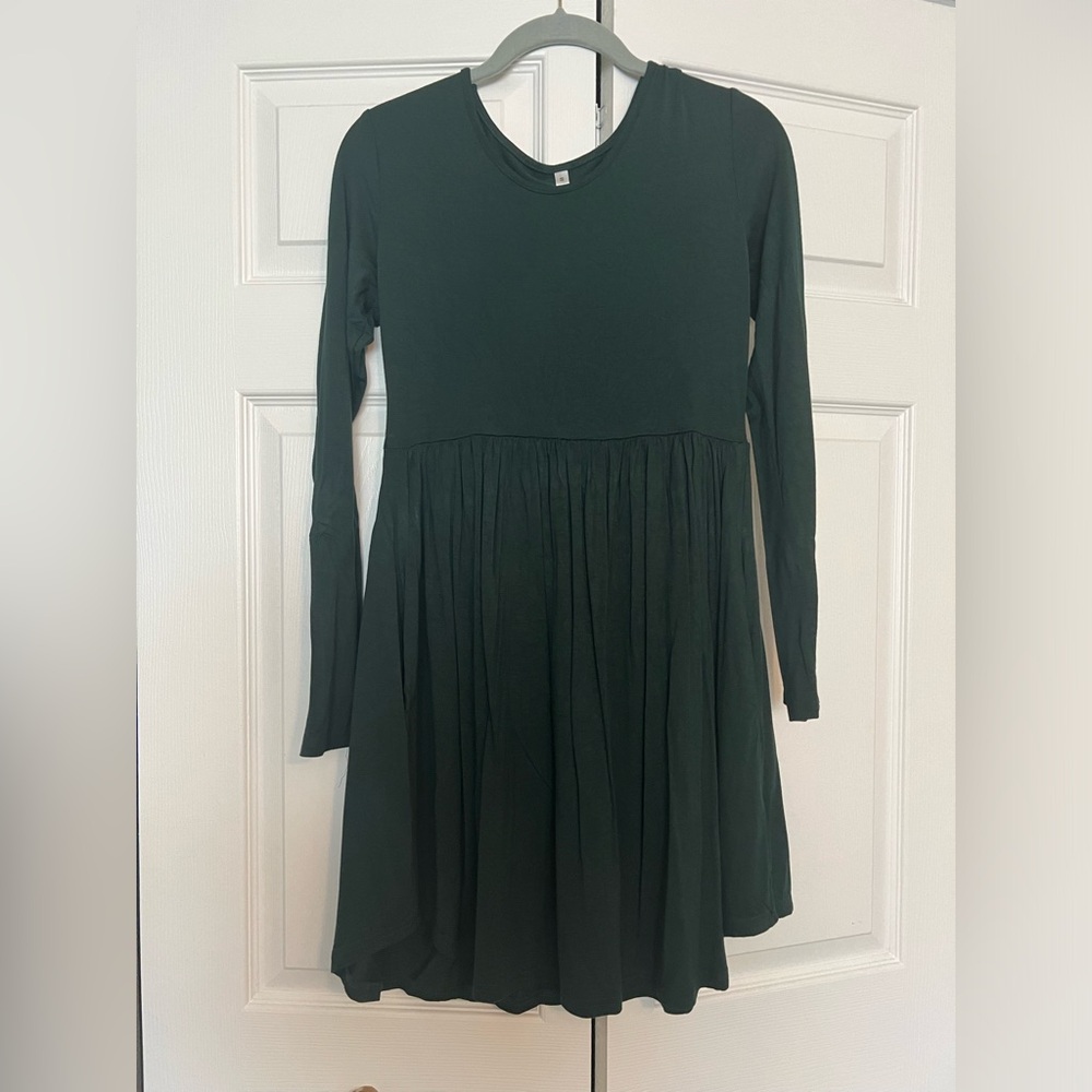 Long sleeve dress with pockets